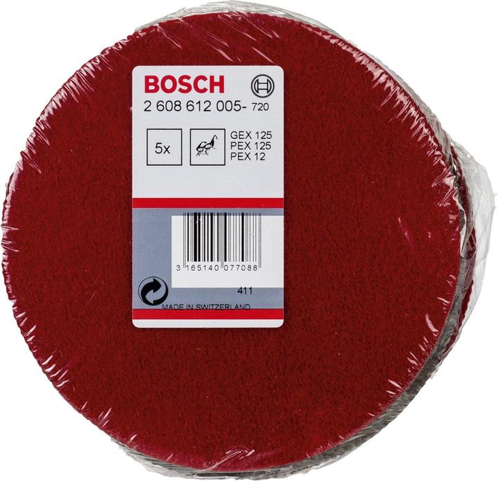 Actual product image Bosch Professional Zubehör Polishing felt for random orbital sander (Hard)