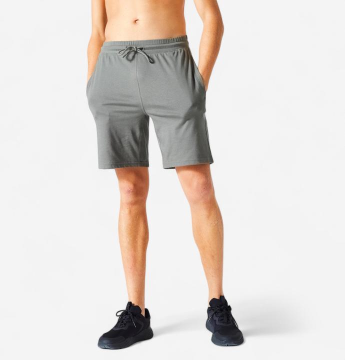 Actual product image Domyos Shorts men - Essentials 500 khaki (XL)