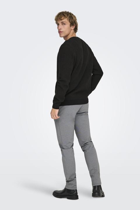 Produktbild Only & Sons Onsdave Reg Ls Crew Neck Knit Noos (M)