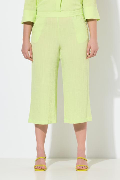 Produktbild Ulla Popken Culotte, wadenlang, weites Bein, Elastikbund (58)