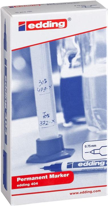 Actual product image Edding Permanent Marker (10 x)