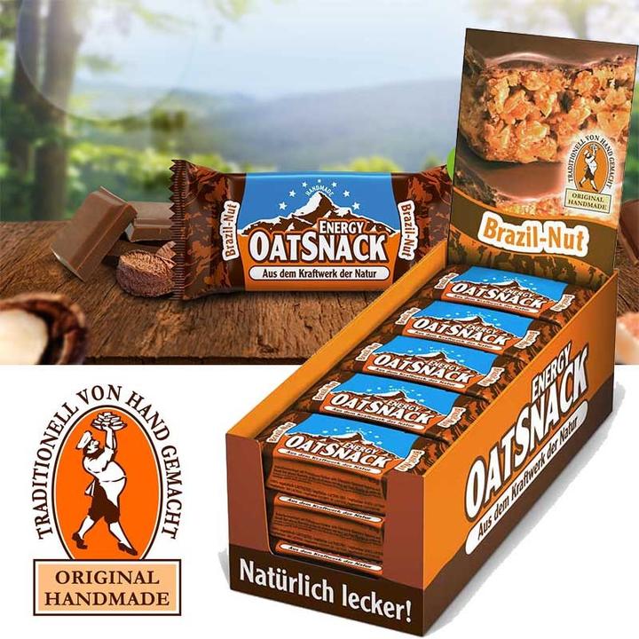 Immagine prodotto Energy OatSnack Energy Vegan Bar (Noci, 15 pz., 975 g)