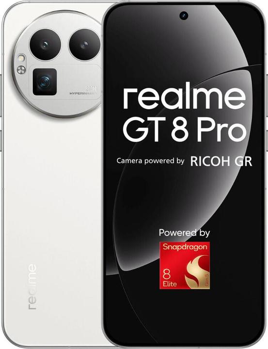 Productafbeelding realme GT8 PRO 16/512GB 5G (512 GB, Wit, Wit, 6.79", Dubbele SIM, 5G)
