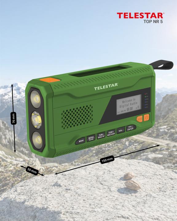 Actual product image Telestar TOP NR 5 (DAB+, FM, Bluetooth)