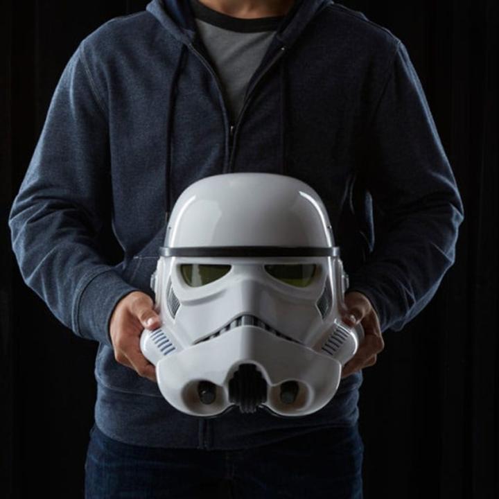 Image du produit Hasbro Star Wars Rogue One Black Series Casque électronique Stormtrooper impérial