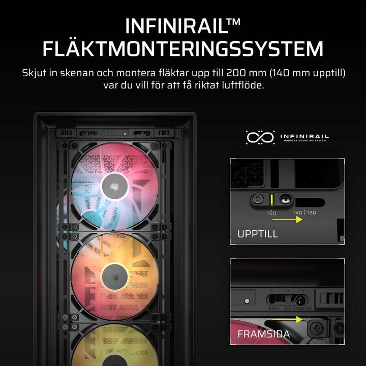 Actual product image Corsair Frame 5000D RS ARGB (mATX, Mini-ITX, ATX, E-ATX)
