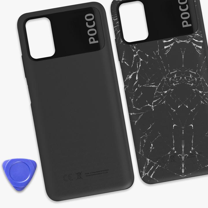 Image du produit Xiaomi Pièce détachée, Face arrière, Couvercle de batterie (Couverture, Xiaomi Poco M3)