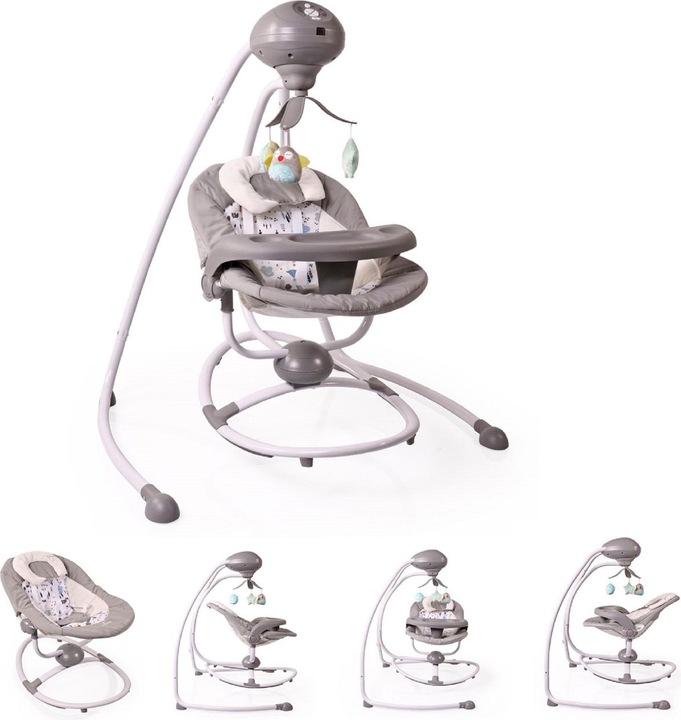 Produktbild Cangaroo Babywippe Woodsy 2 in 1 Timer