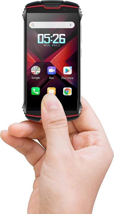 Produktbild Cubot Kingkong Mini 2 (32 GB, Black, Rot, 4", Dual SIM, 4G)