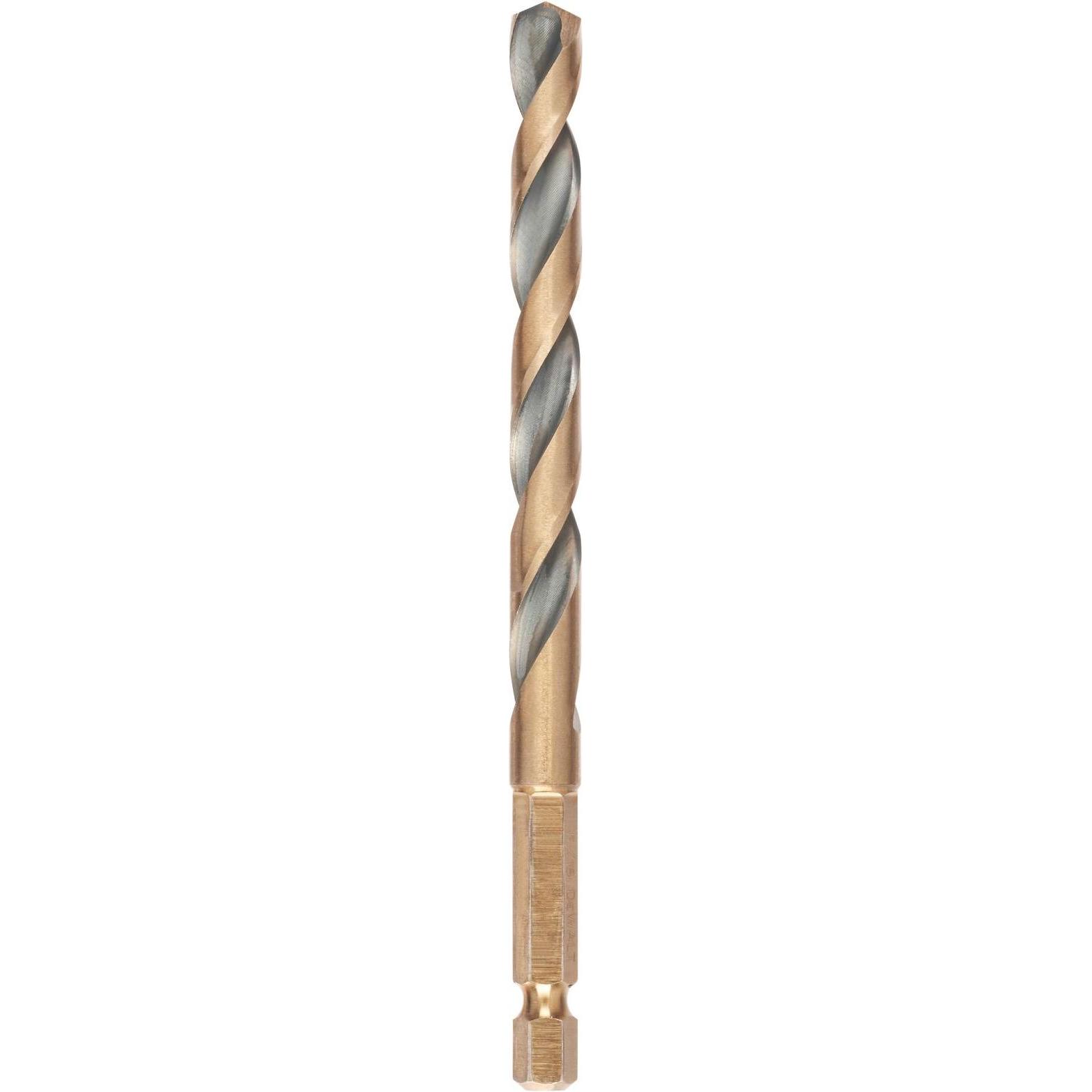 DeWalt, Bohrereinsatz, DT20612QZ HSSG MetallSpiralbohrer 1 Stück 8 mm Gesamtlänge 117 mm korr (8 Millimeter)