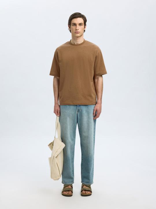 Image du produit Selected Homme Slhlooseoscar Ss O-Neck Tee Noos (S)