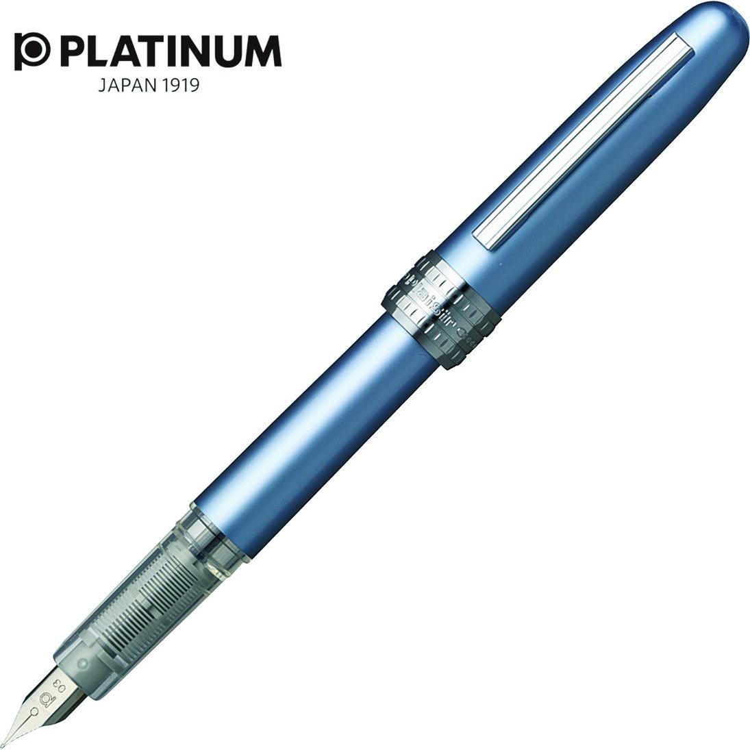 Thumbnail - Platinum, Schreibstifte, Platin Plasioji Plasioji Blau, blau (Blau Metallic, 1 x)