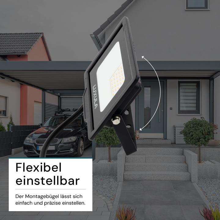 Actual product image Luxula LED floodlight (2000 lm, IP65)