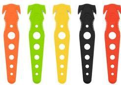 Actual product image Westcott Safety knife, set of 5, red