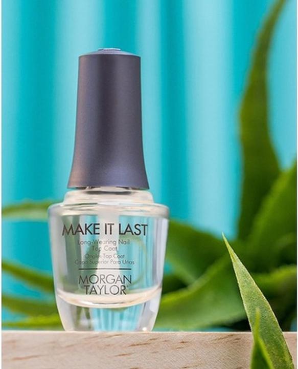 Produktbild Morgan Taylor MAKE IT LAST Decklack 15 ml (Make It Last, Farblack)