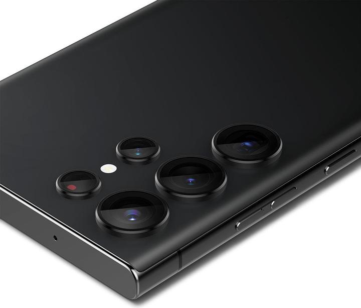 Produktbild Spigen Optik Pro Camera Sam S23 Ultra 2szt./2pcs czarny/black AGL05950 (2 Stk., Samsung Galaxy S23 Ultra)