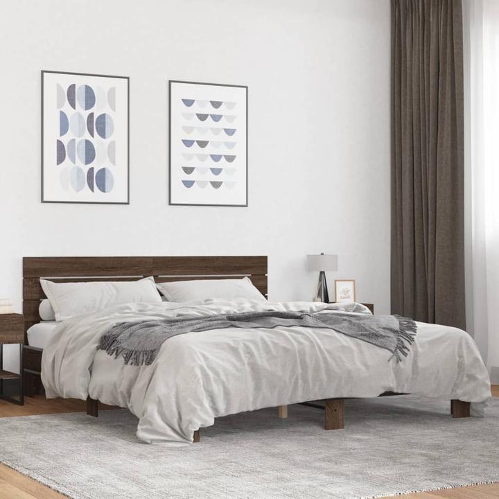Produktbild vidaXL Bettgestell (200 x 200 cm)