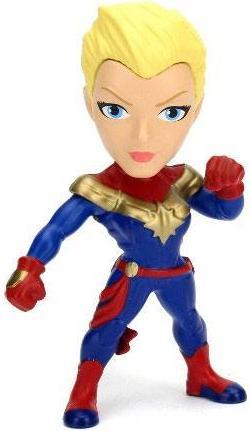 Actual product image Jada Marvel Metals diecast minifigure Captain Marvel 10 cm