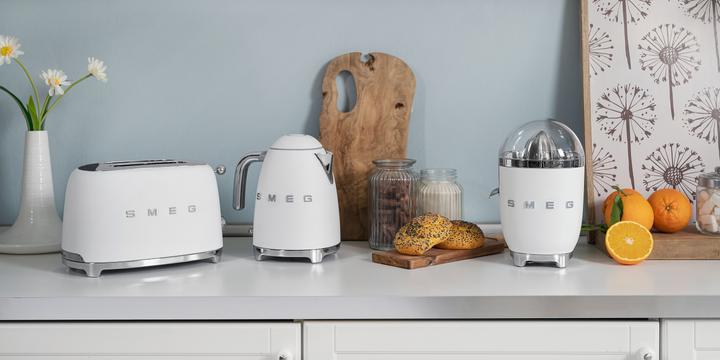 Productafbeelding Smeg TSF01WHMEU Broodrooster 2 slice(s)