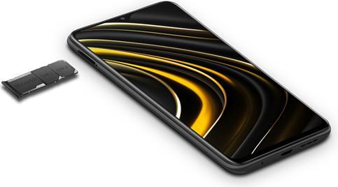 Produktbild Xiaomi Poco M3 (128 GB, Power Black, 6.53", Dual SIM + SD, 4G)