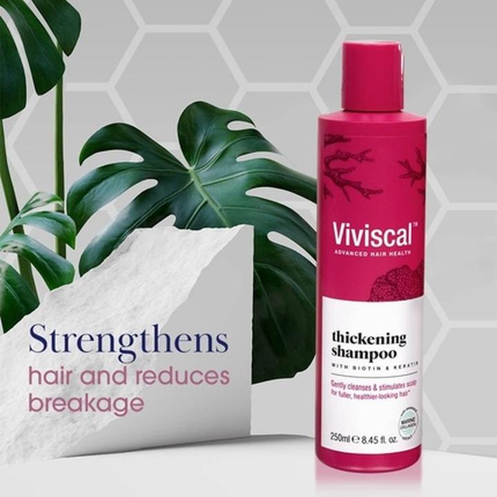Produktbild Viviscal Haarverdichtendes Shampoo mit Biotin, Keratin und Meereskollagenextrakt 250ml (250 ml)
