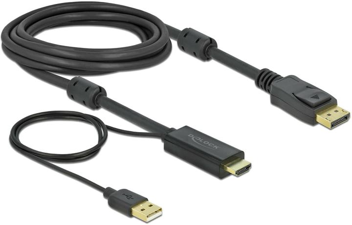 Produktbild Delock HDMI (Typ A) — DisplayPort (3 m)
