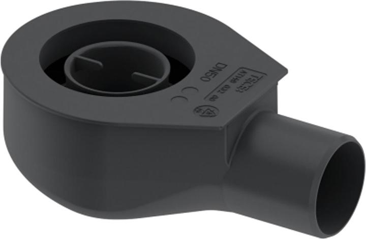 TECE TECEdrainline Ablauf flach, mit seitlicher Auslauf, DN 50 (185 mm)