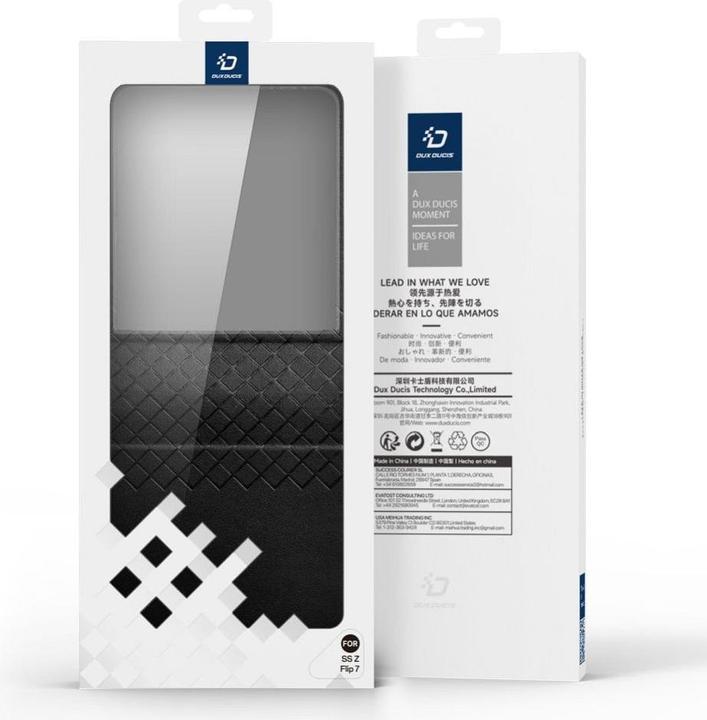 Produktbild Dux Ducis - Bril - Samsung Galaxy Z Flip7 - Black (Samsung Galaxy Z Flip7)