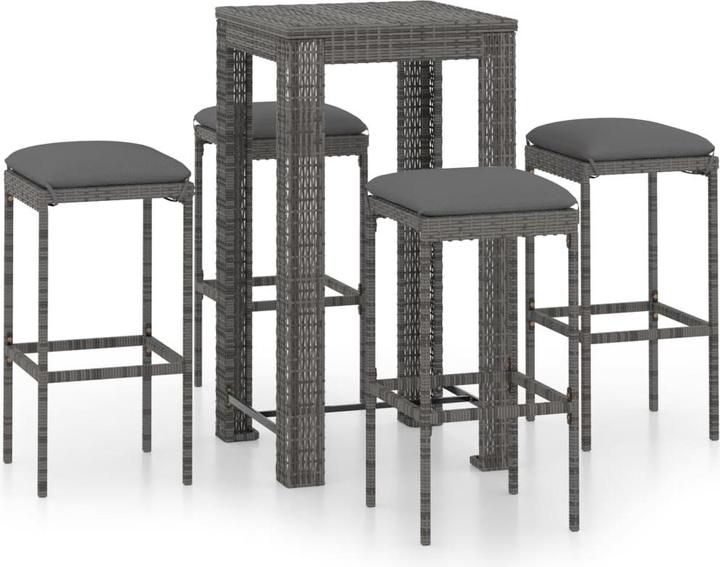 Produktbild vidaXL Bar-Set (60.50 x 60.50 x 110.50 cm)