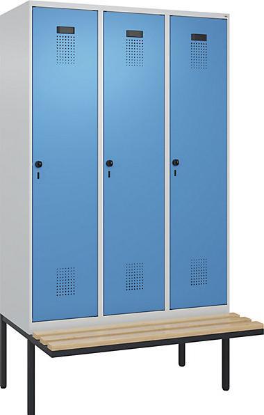 Actual product image kaiserkraft Evolo PLUS bench locker (120 cm, 212 cm)