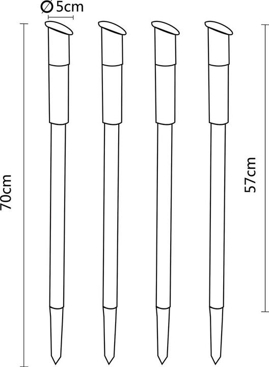 Produktbild Deuba Solarleuchte (IP44)