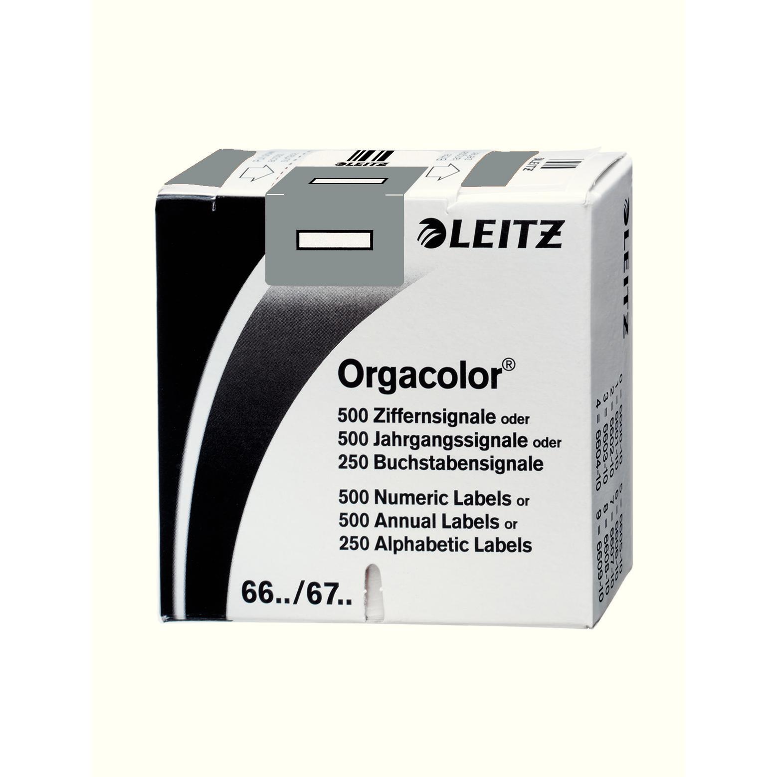 Thumbnail - Leitz, Ordner Zubehör, Orgacolor Grau