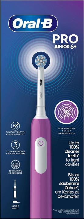 Actual product image Oral-B Pro Junior (Oscillating toothbrush)
