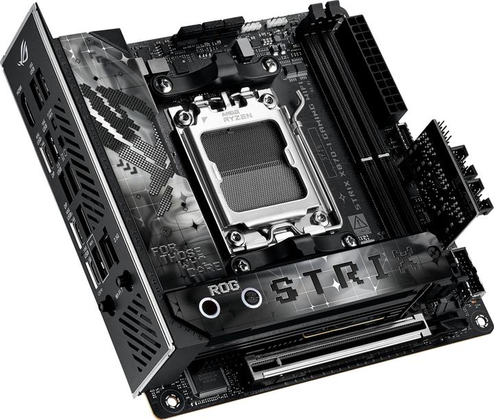 Productafbeelding ASUS ROG STRIX X870-I GAMING WIFI (mITX, X870, AM5, DDR5) (AM5, AMD X870, Mini-ITX)