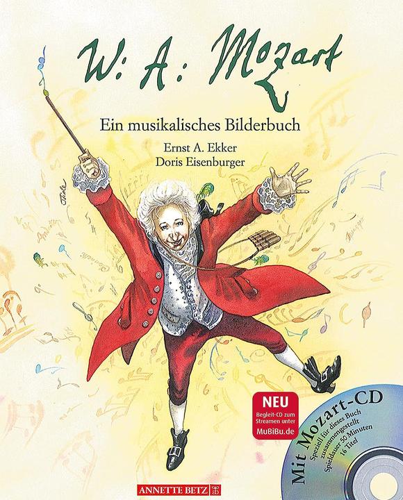 Produktbild Wolfgang Amadeus Mozart (Deutsch, Doris Eisenburger, Ernst A. Ekker, 1998)