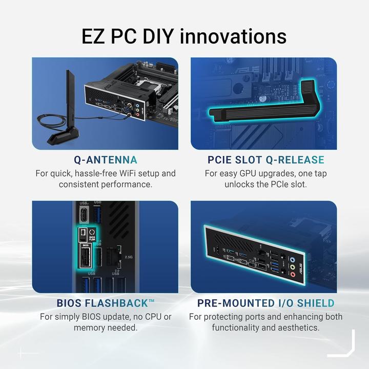 Productafbeelding ASUS X870 Max Gaming WIFI7 (AM5, AMD X870, ATX)