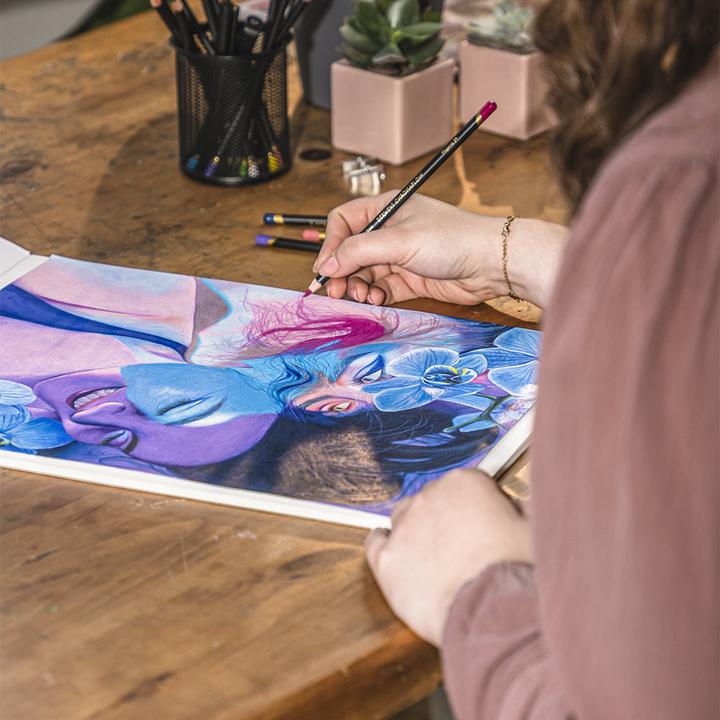 Actual product image Derwent Chromaflow coloured pencils, multicoloured, 3.5 mm, 48 pieces (48 x)