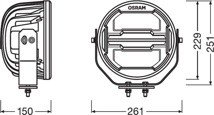 Immagine prodotto Osram LEDriving Round MX260 CB
