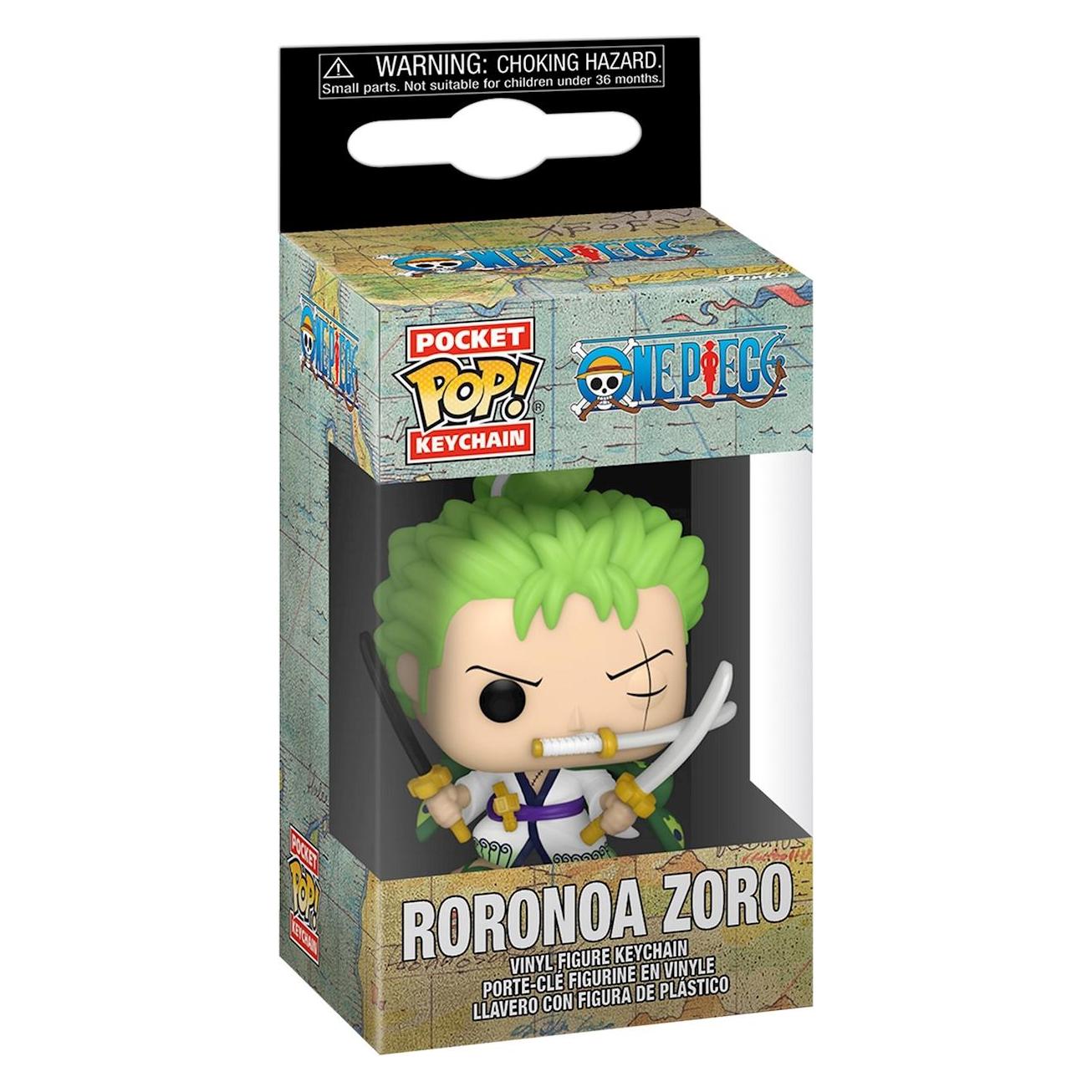 Funko, Schlüsselanhänger, Roronoa Zoro, Mehrfarbig