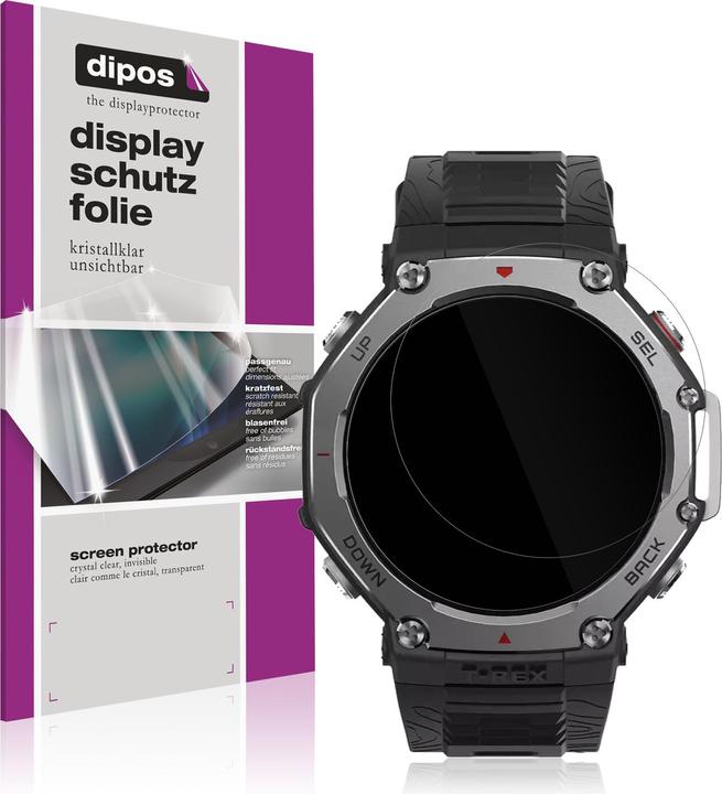 Image du produit Dipos Film de Protection d’écran Crystalclear pour Amazfit T-Rex 3