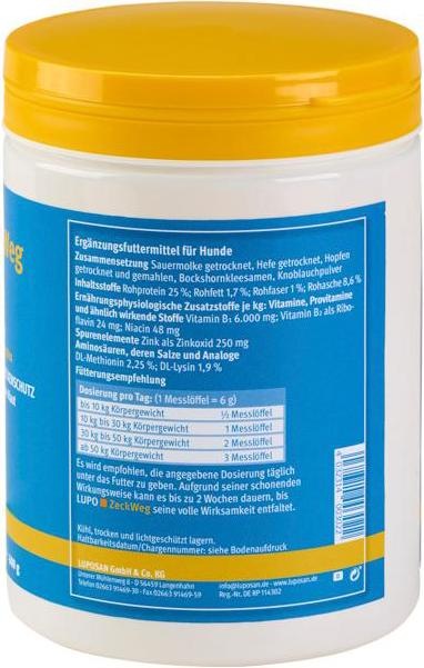 Produktbild Luposan Lupo ZeckWeg Pulver (1 Stk., 1000 g)