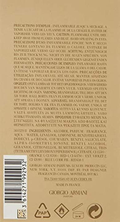 Actual product image Giorgio Armani Acqua di Gio Absolue (Eau de parfum, 125 ml)