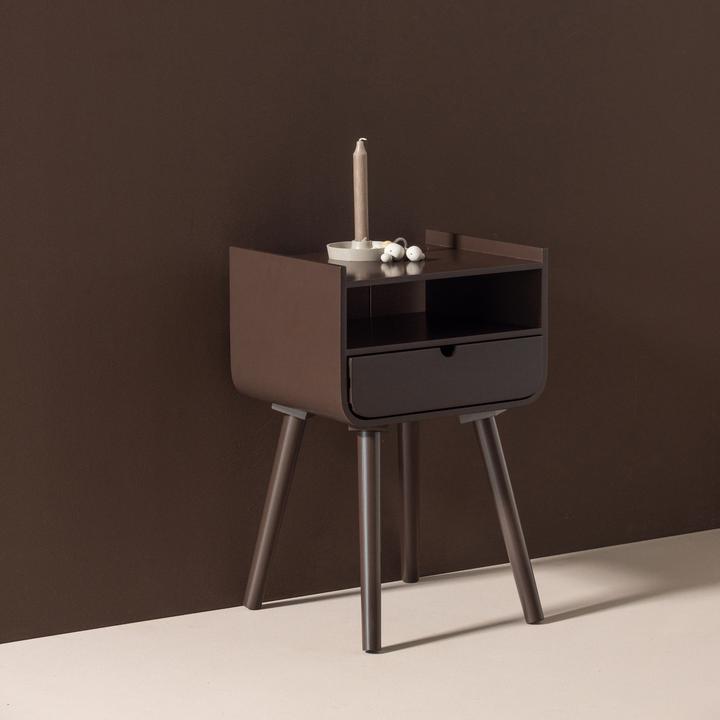 Actual product image Woood Nachttisch/Beistelltisch (36 x 30 x 54 cm)