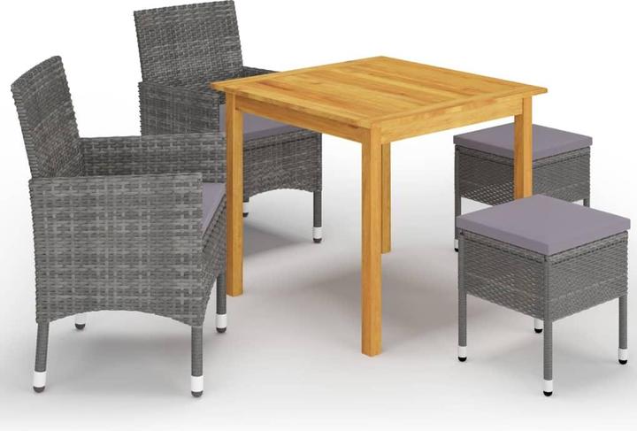 Image du produit vidaXL Garten-Essgruppe (85 x 85 x 74 cm)