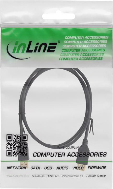 Image du produit InLine USB A — USB A (0.50 m, USB 2.0)