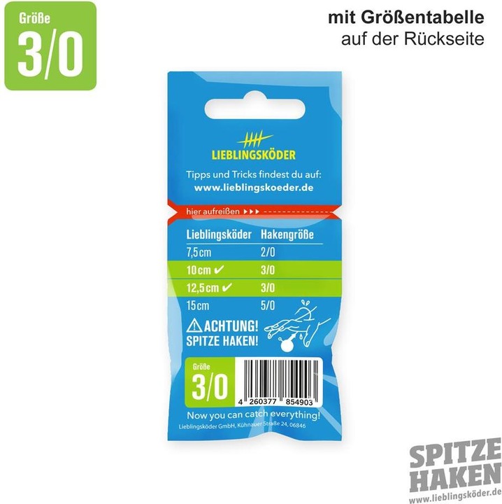 Actual product image Lieblingsköder Lace hook 2 pcs. Gr.30