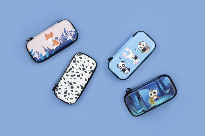 Actual product image Bigben Case - Owl Design (Switch Lite, Switch OLED, Switch)