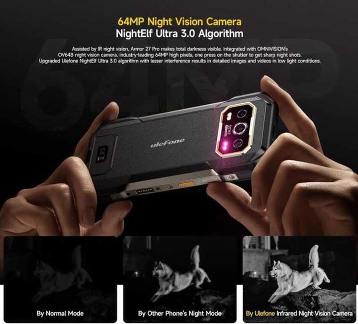 Produktbild Ulefone Armor 27 Pro (256 GB, Black, 6.78", Dual SIM, 5G)