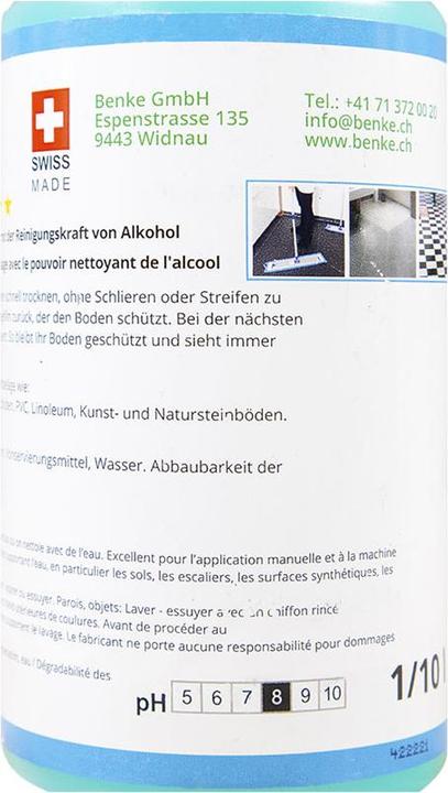 Actual product image Benke Alco-Star All Purpose Cleaner 1 litre