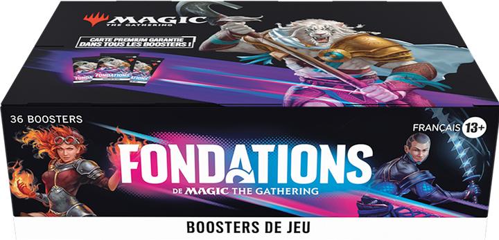 Actual product image Magic the Gathering Foundations (French, Booster display)